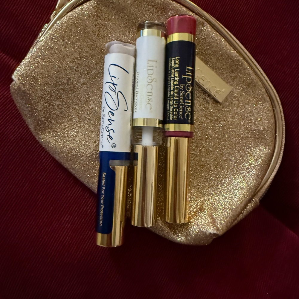 LipSense collection purple reign, opal gloss, oops remover NEW